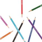 Színes töltőceruza készlet, display, APLI "Color Click", 12 szín