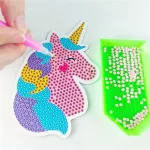 Gyémántmozaik mágnes készlet, APLI Kids "Craft Kit"