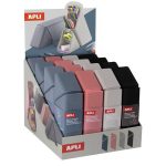 Tolltartó, display, cipzáras, szilikon, asztali rendezővé alakítható, APLI "Up North", vegyes színek