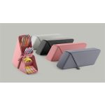 Tolltartó, display, cipzáras, szilikon, asztali rendezővé alakítható, APLI "Up North", vegyes színek