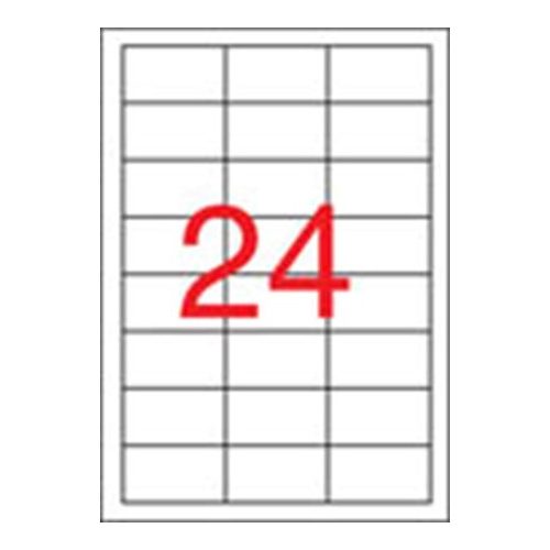 Etikett, univerzális, 64,6x33,8 mm, APLI, 2400 etikett/csomag