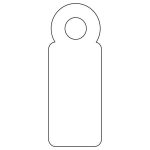 Árazócímke, 7x19 mm, APLI, fehér