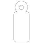 Árazócímke, 11x29 mm, APLI, fehér