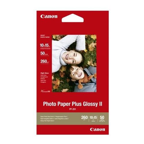 PP-201 Fotópapír, tintasugaras, 10x15 cm, 260 g, extra fényes, CANON