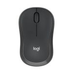 Egér, vezeték nélküli, optikai, csendes, BT, LOGITECH, "M240", grafitszürke
