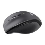 Egér, vezeték nélküli, lézeres, normál méret, USB, LOGITECH "M705 Marathon", fekete