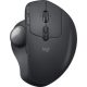 Egér, vezeték nélküli, optikai, hanyattegér, USB, LOGITECH "MX Ergo", fekete