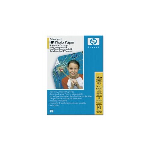 Q8691A Fotópapír, tintasugaras, 10x15, 250 g, fényes, HP