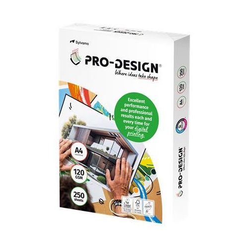 Másolópapír, digitális, A4, 120 g, PRO-DESIGN