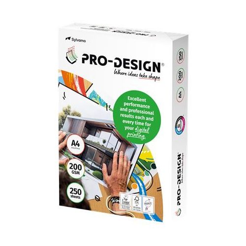 Másolópapír, digitális, A4, 200 g, PRO-DESIGN