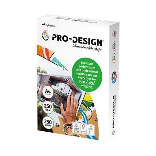 Másolópapír, digitális, A4, 250 g, PRO-DESIGN