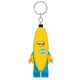 Kulcstartó, LED világítással, LEGO "Banana Guy"