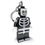 Kulcstartó, LED világítással, LEGO "Skeleton Guy"
