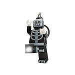 Kulcstartó, LED világítással, LEGO "Skeleton Guy"