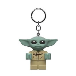   Kulcstartó, LED világítással, LEGO "Star Wars The Mandolarian - Grogu"