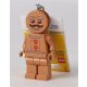 Kulcstartó, LED világítással, LEGO "Gingerbread Man"