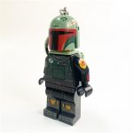 Kulcstartó, LED világítással, LEGO "Star Wars Boba Fett"