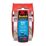 Csomagolószalag, adagolón, 48 mm x 20 m, 3M SCOTCH, átlátszó