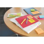 Öntapadó jegyzettömb, 76x76 mm, 350 lap, 3M POSTIT "Super Sticky", sárga