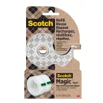 Ragasztószalag fém adagolón, 2 szalaggal, 19 mm x 13,9 m, 3M SCOTCH "Magic™", átlátszó