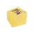 Öntapadó jegyzettömb, 76x76 mm, 90 lap, 3M POSTIT "Super Sticky", kanári sárga