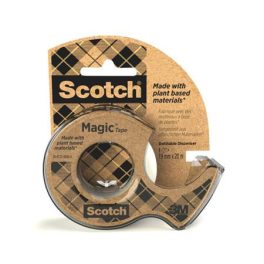   Ragasztószalag, adagolón, 19 mm x 33 m, környezetbarát, 3M "Scotch® Magic™", áttetsző