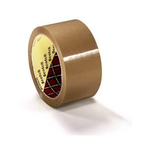Csomagolószalag, 50mm x 66m, 3M SCOTCH, barna