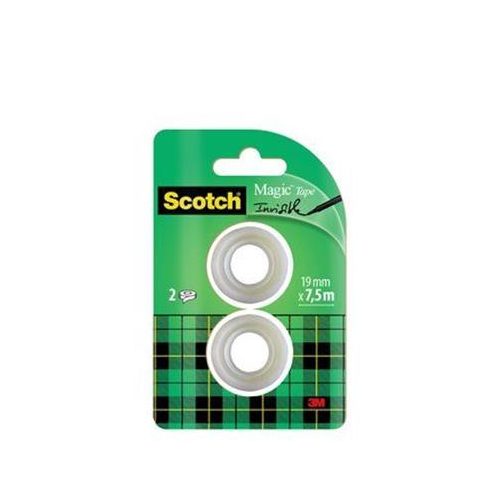 Ragasztószalag, 19 mm x 7,5 m, 3M SCOTCH "Magic tape 810"