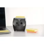 Jegyzettömb adagoló, "Z", 3M POSTIT "Bagoly", fekete