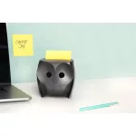 Jegyzettömb adagoló, "Z", 3M POSTIT "Bagoly", fekete