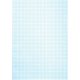Rovatolt papír, A3, kockás, VICTORIA PAPER
