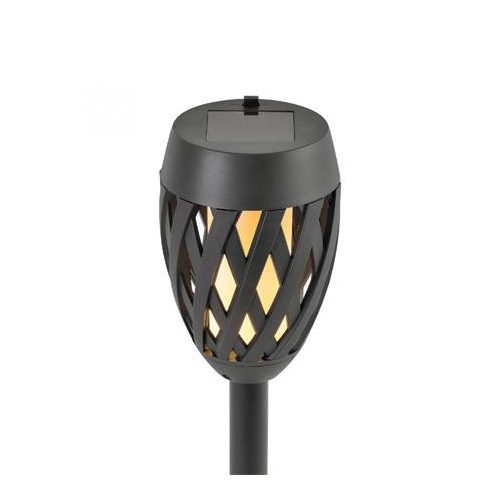 Kerti fáklya, napelemes, HOME, fekete