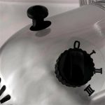 Álló ventilátor, állítható magasság, fém, 40 cm, 45 W, HOME