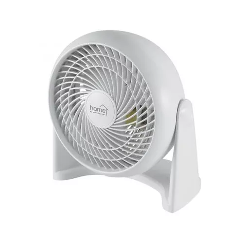 Asztali ventilátor, falra szerelhető, 23 cm, HOME, fehér