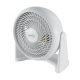 Asztali ventilátor, falra szerelhető, 23 cm, HOME, fehér
