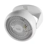 Asztali ventilátor, falra szerelhető, 23 cm, HOME, fehér
