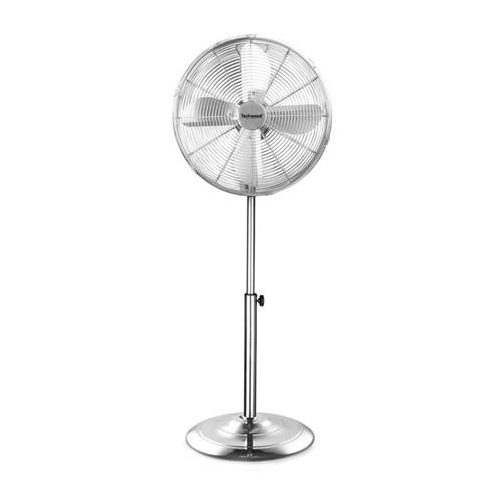 Álló ventilátor, 40 cm, 50 W, TECHWOOD, króm