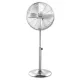 Álló ventilátor, 40 cm, 50 W, TECHWOOD, króm