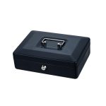 Pénzkazetta, 250x180X90 mm, VICTORIA FACILITY, fekete