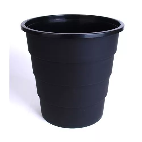 Papírkosár, 15 l, VICTORIA FACILITY, fekete