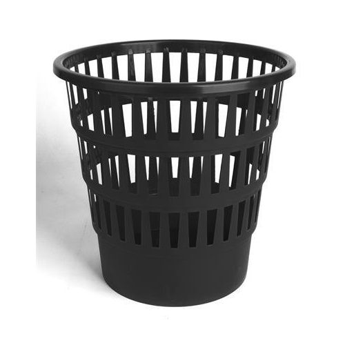 Papírkosár, 15 l, VICTORIA FACILITY, rácsos, fekete
