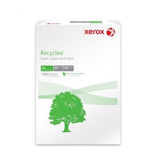 Másolópapír, újrahasznosított, A3, 80 g, XEROX "Recycled"