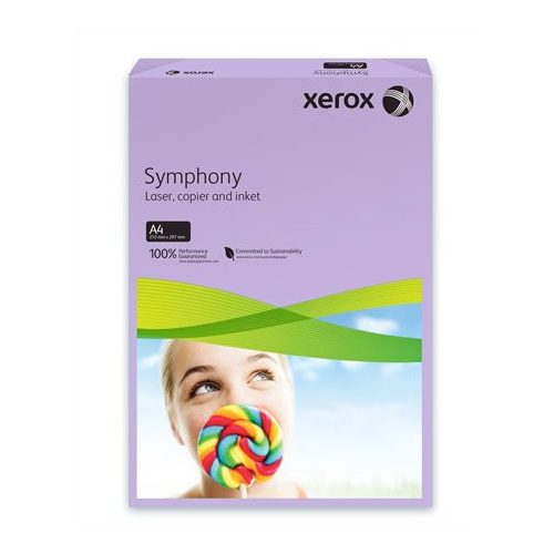 Másolópapír, színes, A4, 80 g, XEROX "Symphony", lila (közép)
