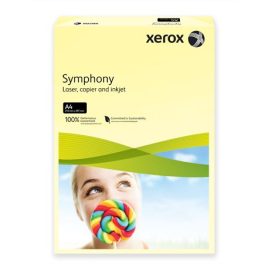   Másolópapír, színes, A4, 80 g, XEROX "Symphony", világossárga (pasztell)