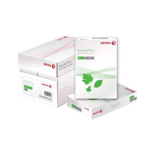 Másolópapír, újrahasznosított, A3, 80 g, XEROX "Recycled Pure"