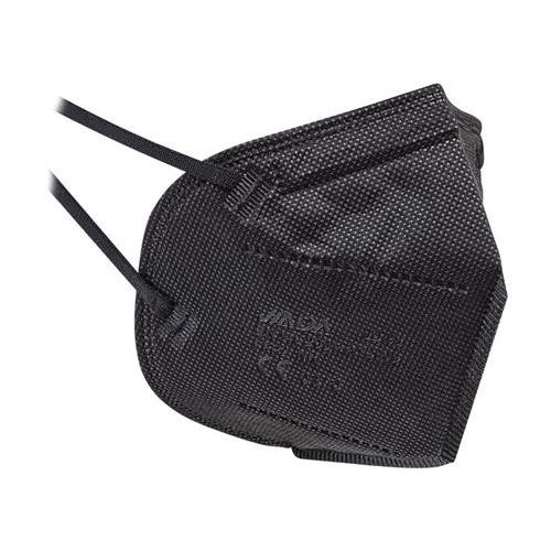 Maszk, FFP2, 5 rétegű, 20 db, fekete