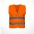 Mellény, jól láthatósági, 2XL méret, "Guarder", narancs