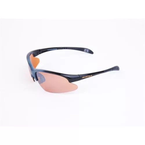 Napszemüveg HD lencsével, AVATAR "War Master", fekete-szürke