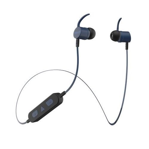 Fülhallgató, vezeték nélküli, Bluetooth 5.1, mikrofonnal, MAXELL "Solid", kék
