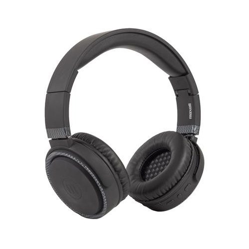Fejhallgató, vezeték nélküli, Bluetooth, mikrofon, MAXELL "B-52", fekete